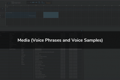 Media (Voice Phrases and Voice Samples)