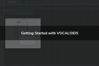 Getting Started with VOCALOID5