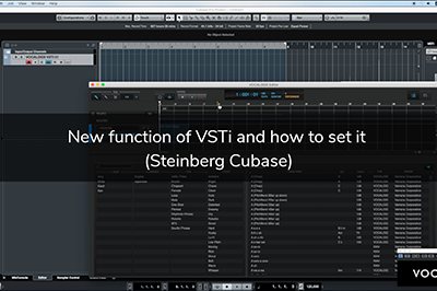 New VOCALOID5 VSTi Functions and Configuration (Steinberg Cubase Series)