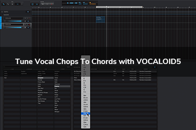 Tune Vocal Chops To Chords with VOCALOID5  (no music theory needed)