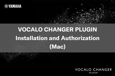 VOCALO CHANGER PLUGIN Installation and Authorization (Mac)