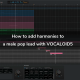 How to add harmonies to a male pop lead with VOCALOID5