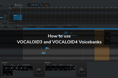 How to use VOCALOID3 and VOCALOID4 Voicebanks