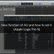 New VOCALOID5 AU Functions and Configuration (Apple Logic Pro X)
