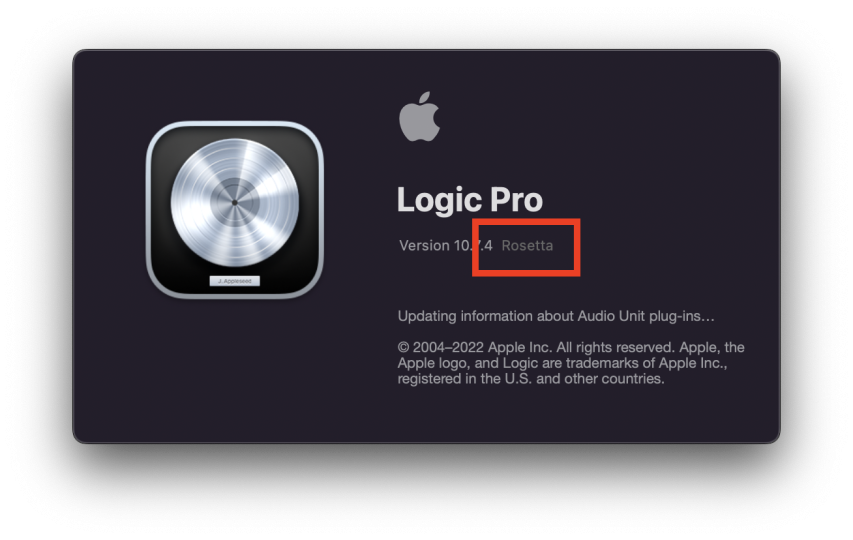 logic pro x logo