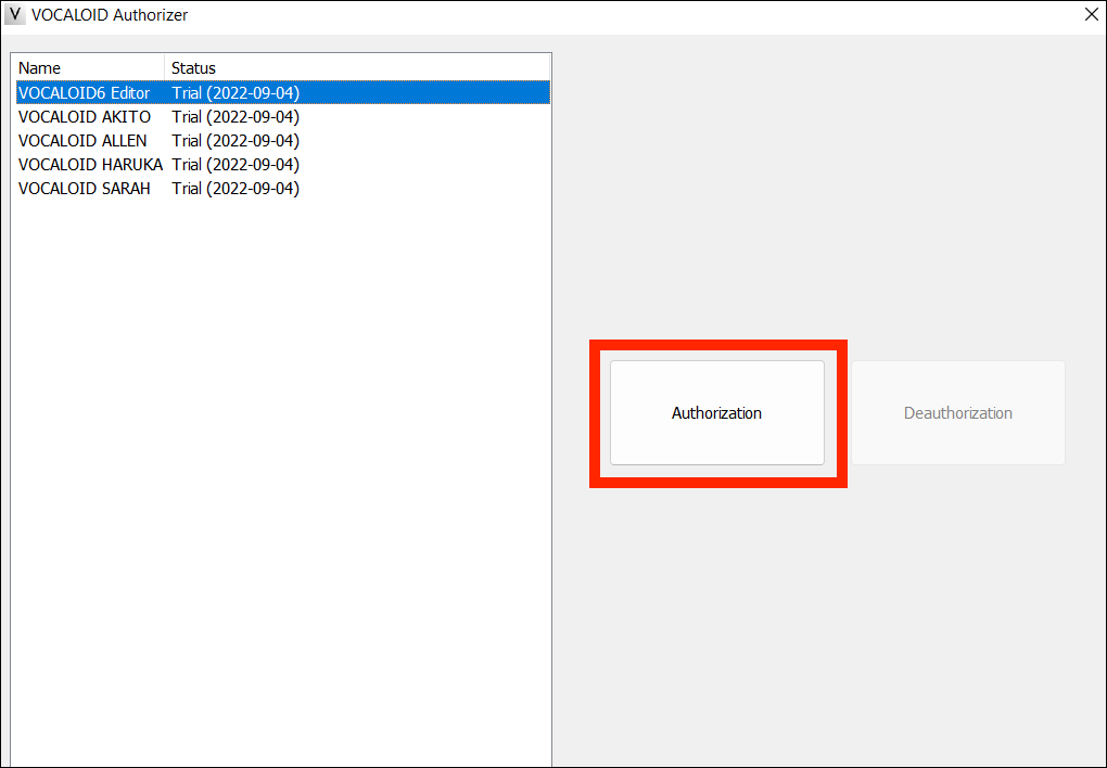 VOCALOID6 Installation and Authorization (Windows) VOCALOID the