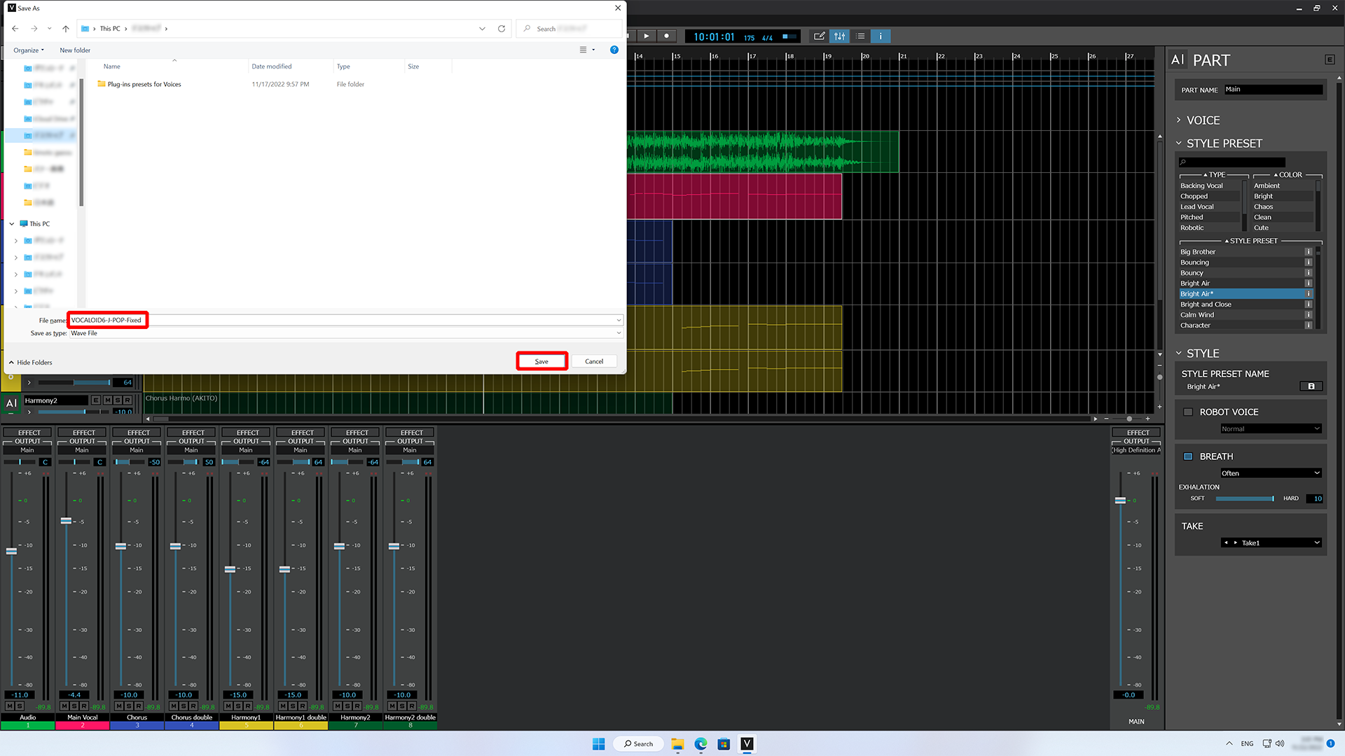 “Let’s have fun with VOCALOID!” vol.6 -Adjusting effects and export ...