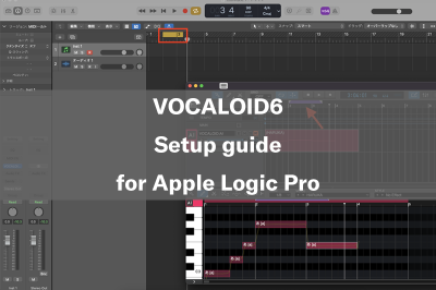 VOCALOID6 Setup guide for Apple Logic Pro