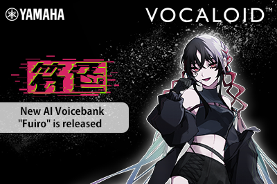 New Product “VOCALOID6 Voicebank Fuiro” is released