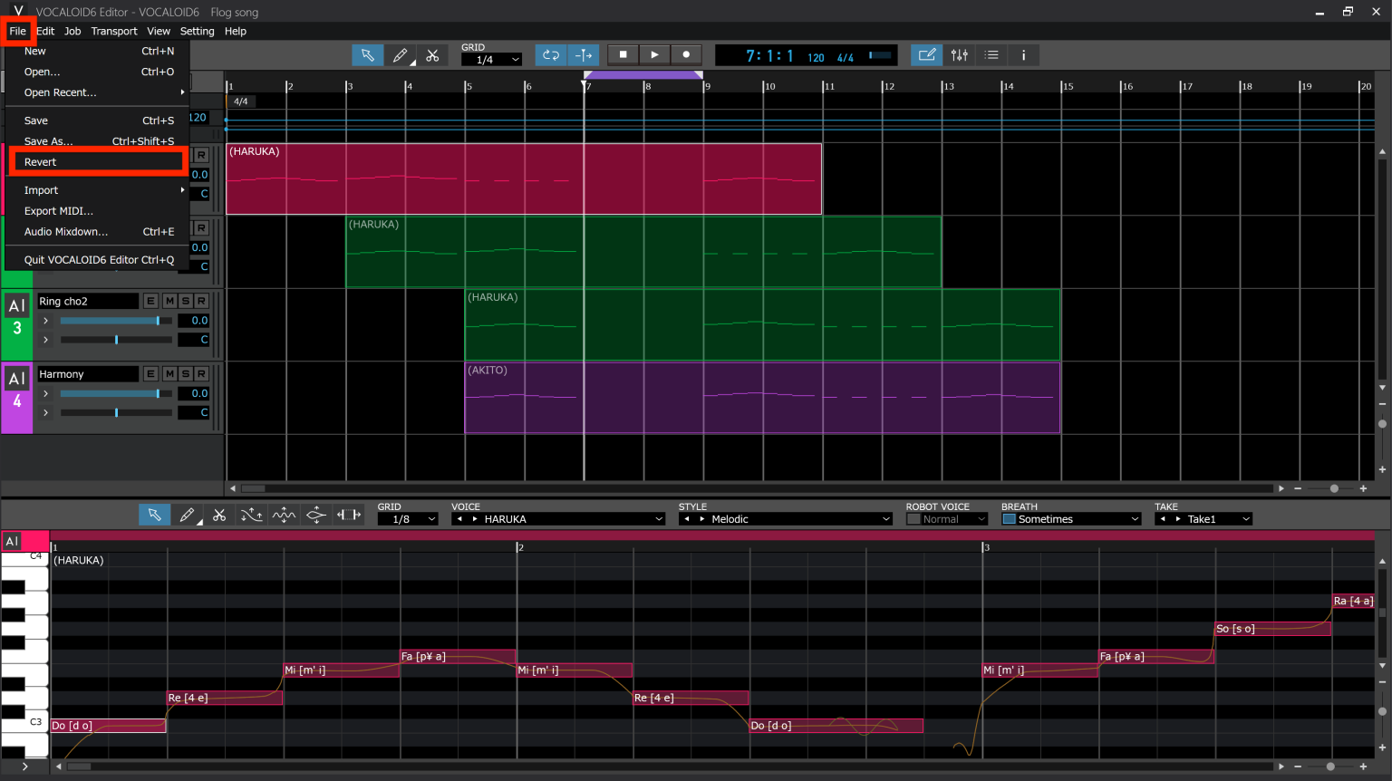 Many new useful functions, including shortcut editing! VOCALOID 6.2