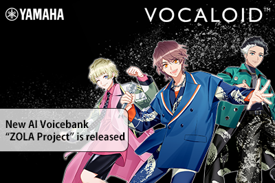 New Product “VOCALOID6 Voicebank ZOLA Project” is released