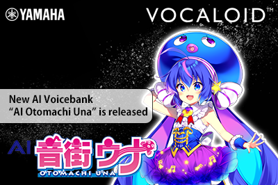 New Product “VOCALOID6 Voicebank AI Otomachi Una” is released