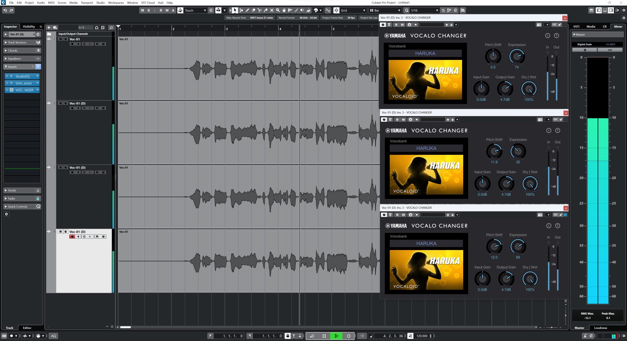 VOCALO CHANGER PLUGIN introduction and basic use VOCALOID the