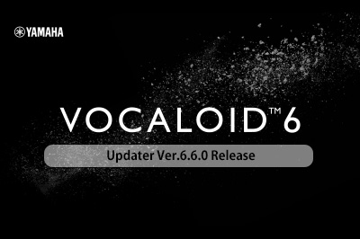 VOCALOID6 Editor Updater Version 6.6.0 Release