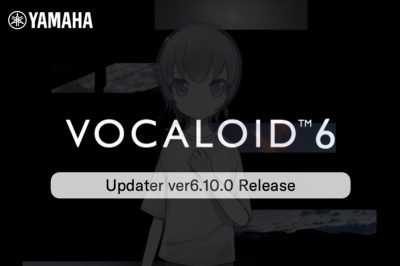 VOCALOID6 Editor Updater Version 6.10.0 Release