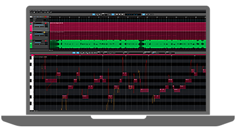 VOCALOID6 Editor operation image