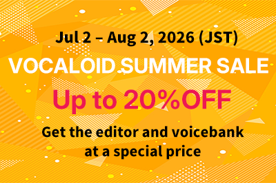 VOCALOID Summer Sale – Up to 20% OFF(Jul 2–Aug 2)