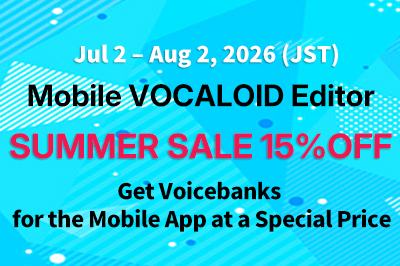 VOCALOID Summer Sale – Up to 20% OFF(Jul 2–Aug 2)