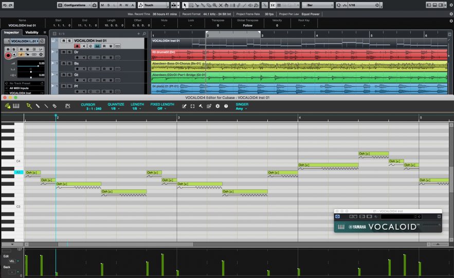 VOCALOID4 Editor for Cubase - 器材