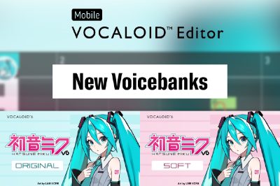 Mobile VOCALOID Editor Ver.2.3.0公開